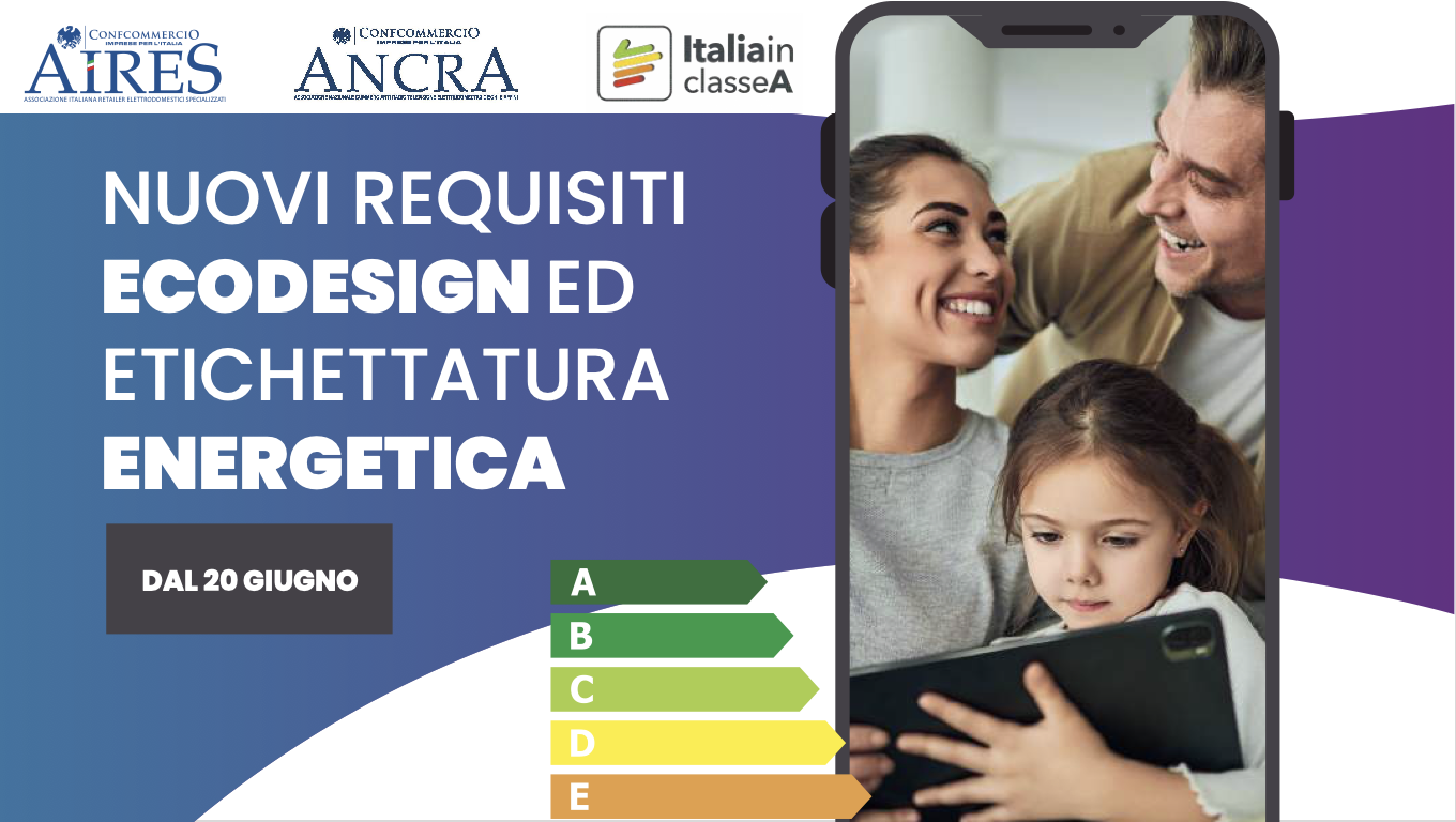 Etichette Energetiche per Smartphone e Tablet